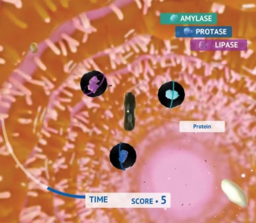 Virtual reality game designed by Random42