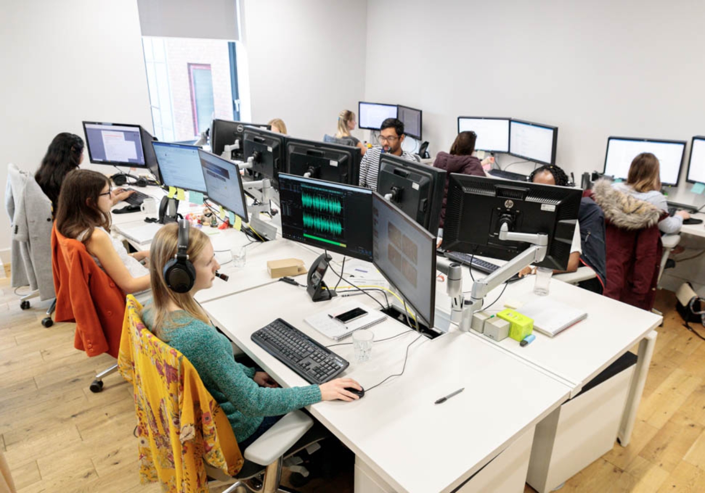 Random42 Science Team in Office