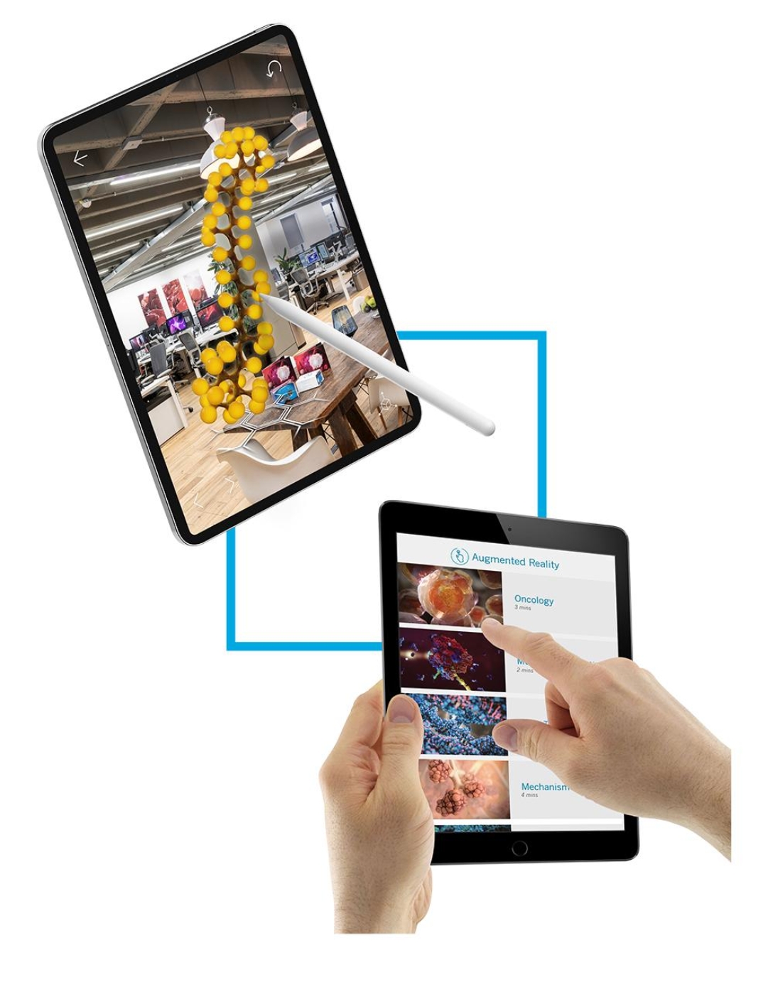 3D model augmented reality devices designed by Random42