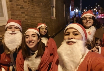 Random42 Santa in the City team