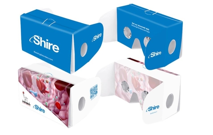 3D model of the Von Willebrand Disease VR Headsets