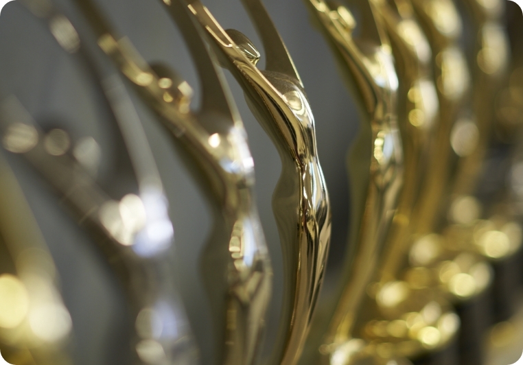 Random42 Award trophy line up