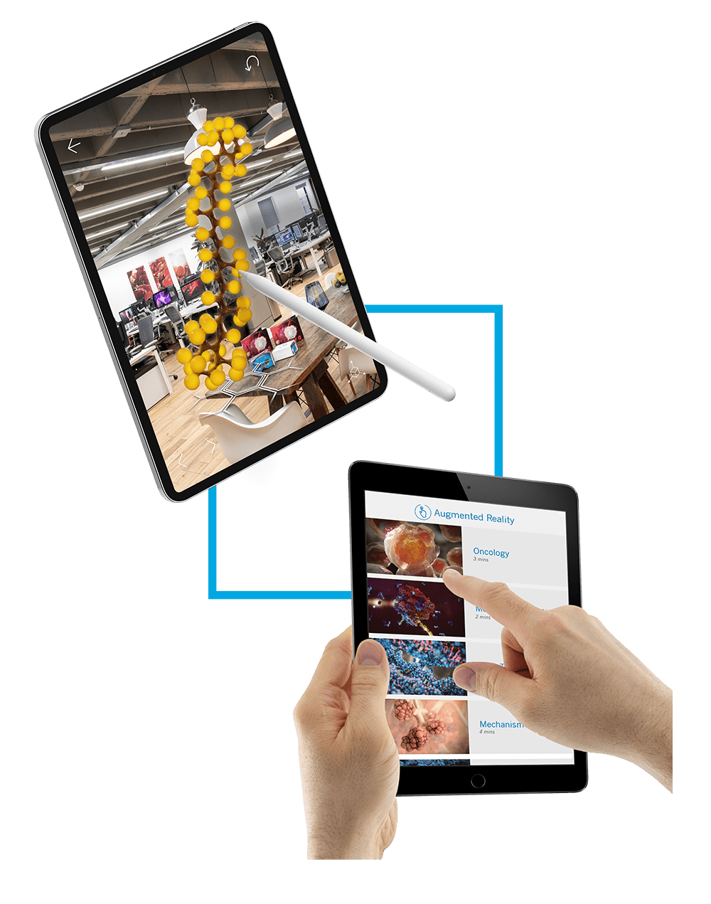 3D model augmented reality devices designed by Random42