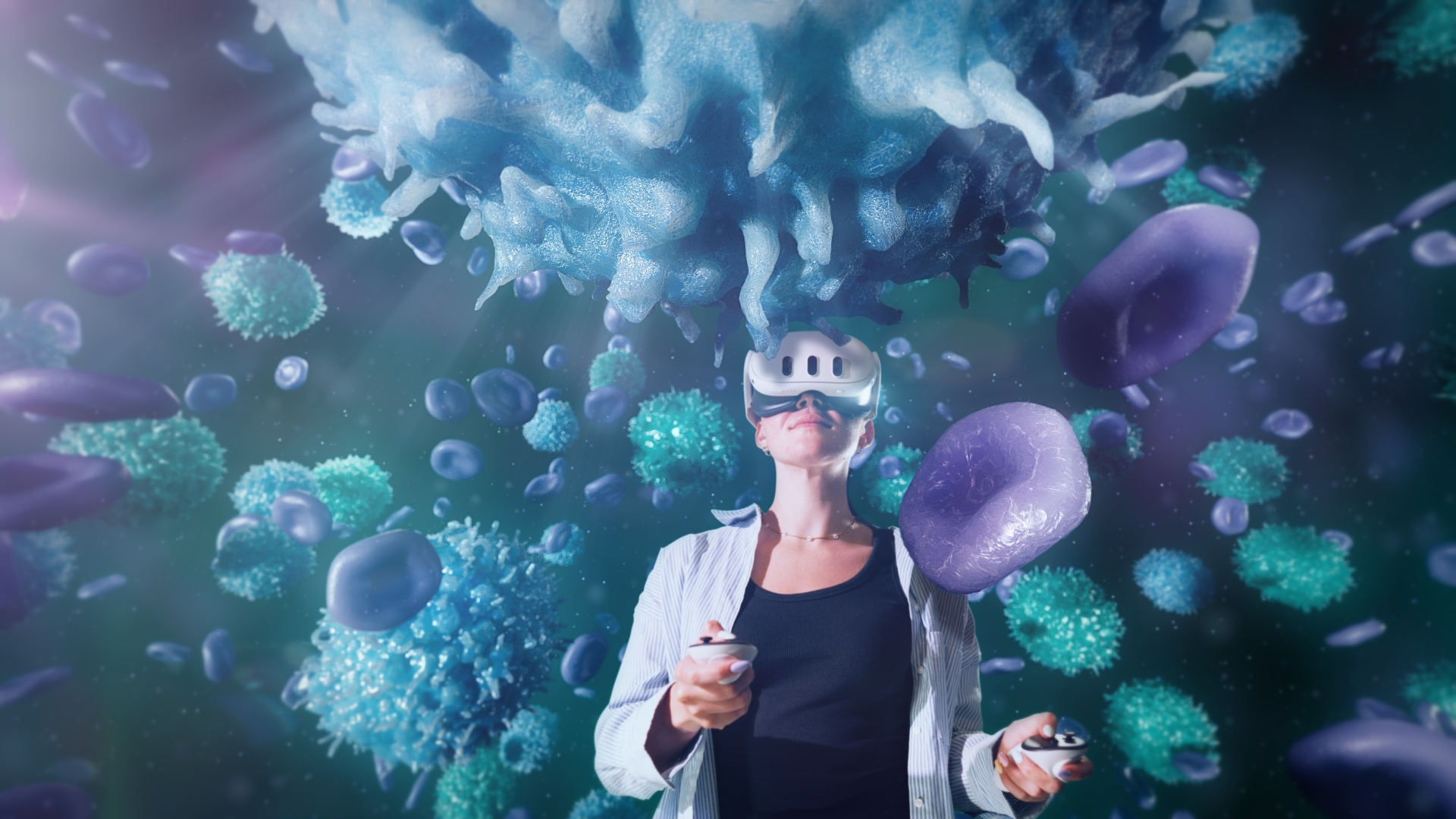 scientific virtual reality for investor relations