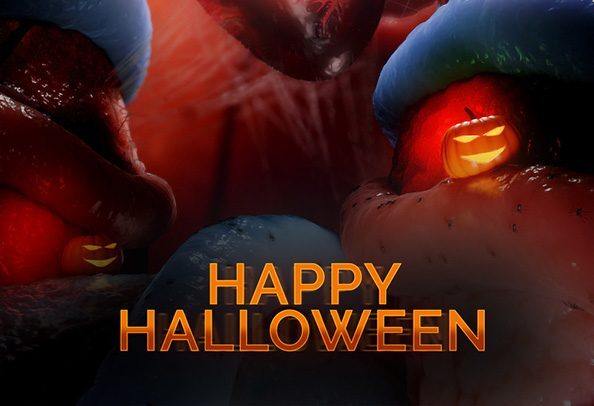 3D model of pumpkins designed by Random42