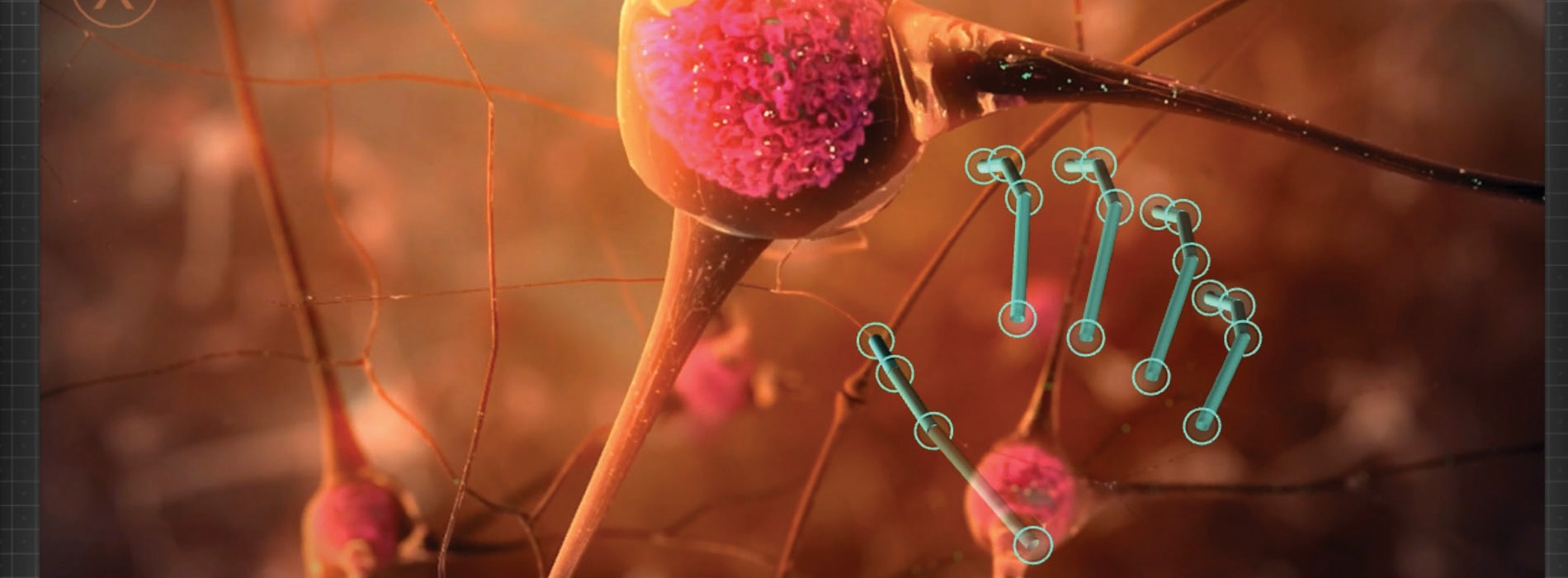 3D model of an interactive molecule designed by Random42
