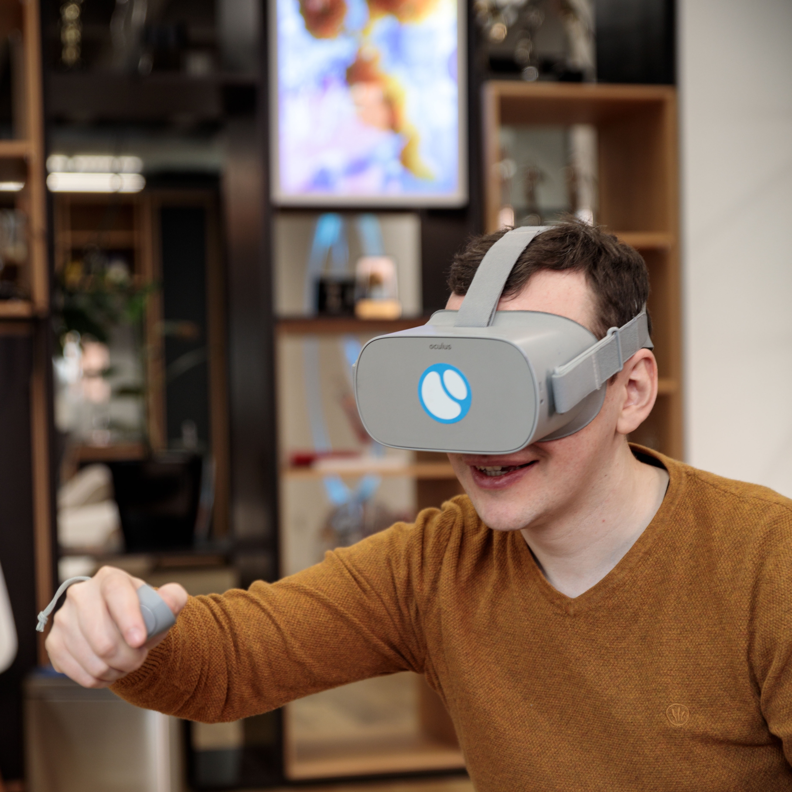 Virtual reality experience designed by Random42