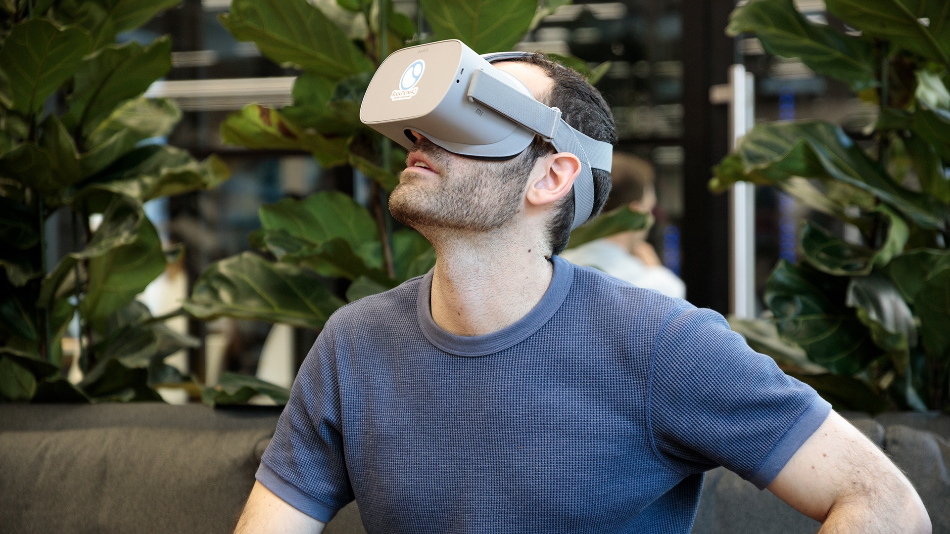 Virtual reality experience designed by Random42