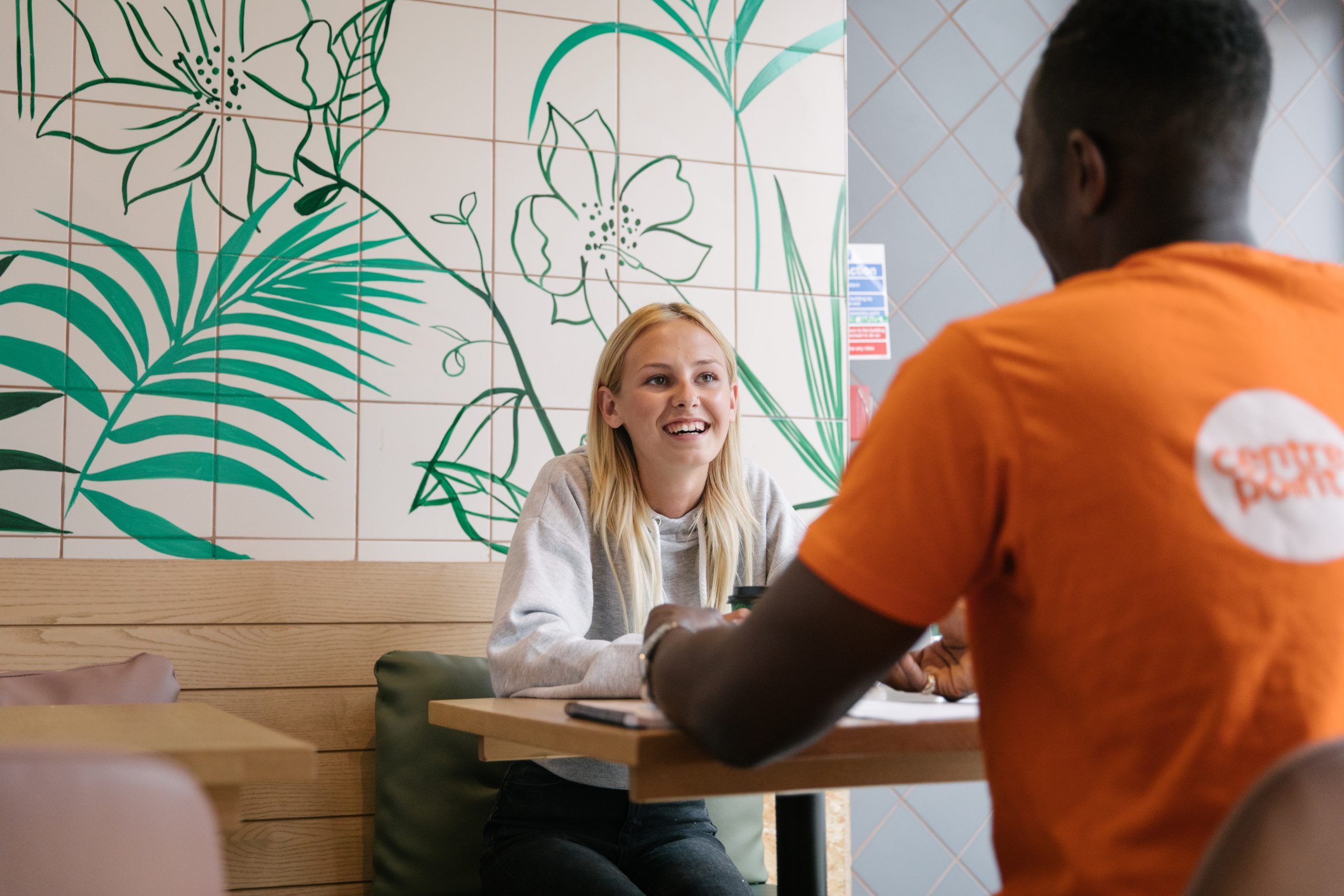 Centrepoint homeless charity partner meeting