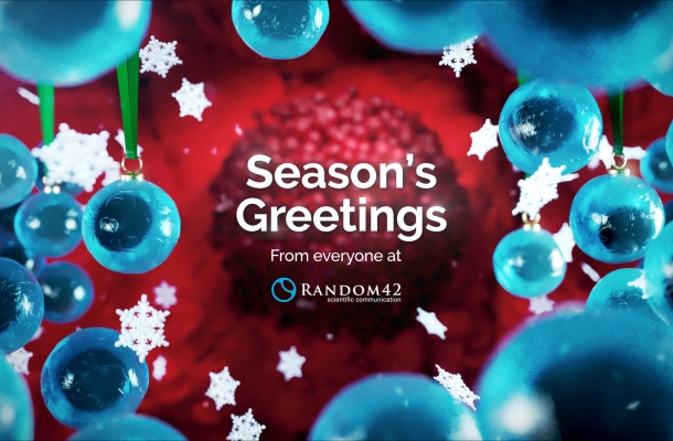 Seasons Greetings 2021 graphic designed by Random42