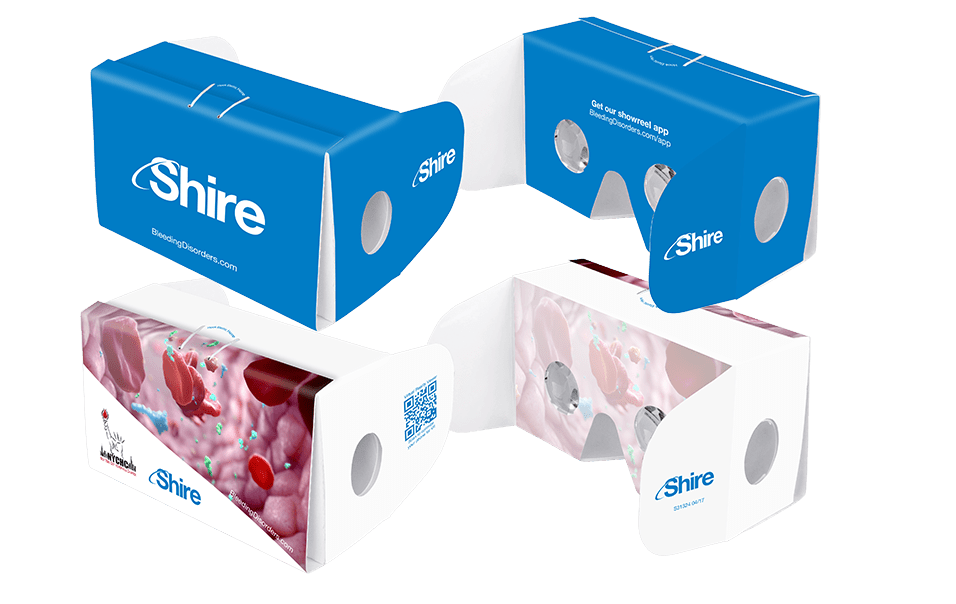 3D model of the Von Willebrand Disease VR Headsets