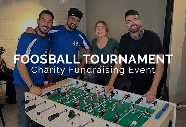 Charity Fundraising CRUK Foosball Tournament