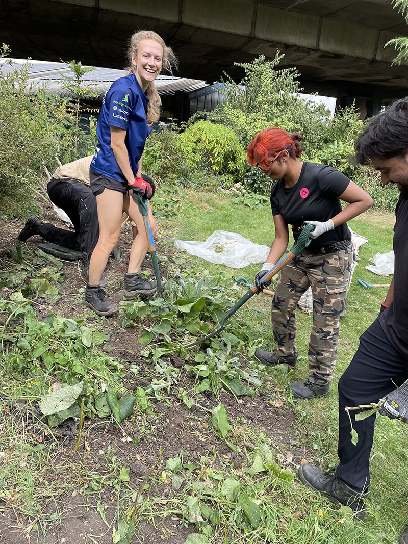 Random42 team volunteering day