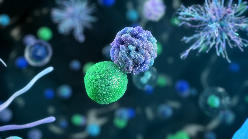 scientific animation immunotherapy platform video