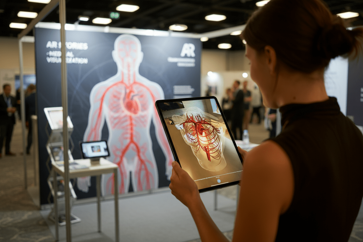 augmented reality for biotech conferences