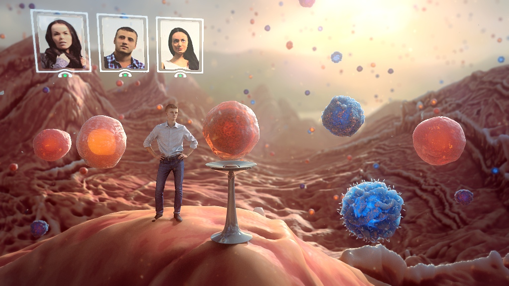 3D model of the metaverse designed by Random42