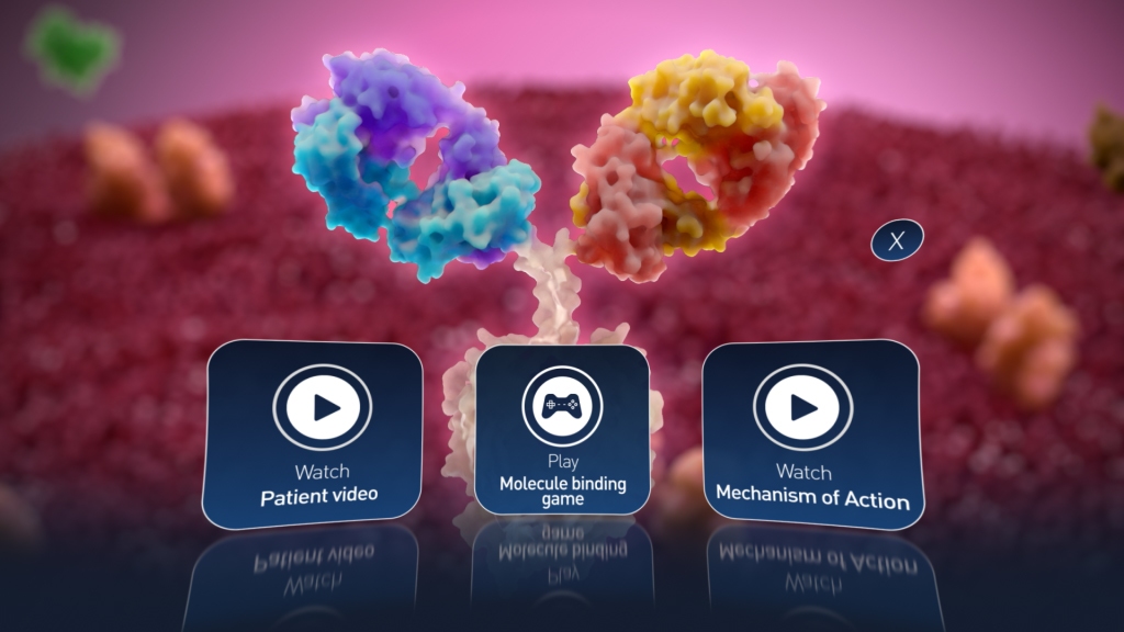 Ligand Binding VR App designed by Random42