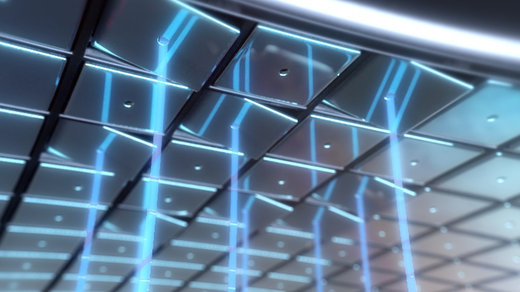 3D model of micro panels designed by Random42