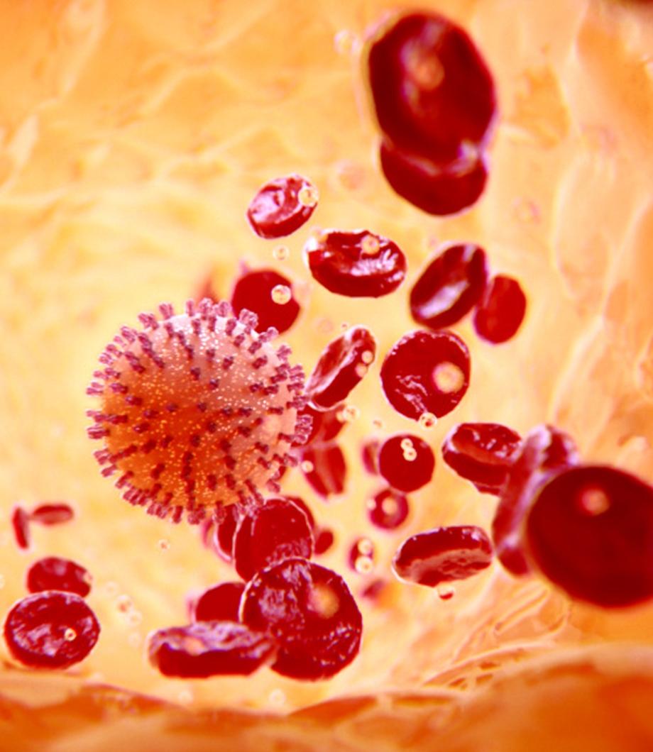 Viral infection medical animation