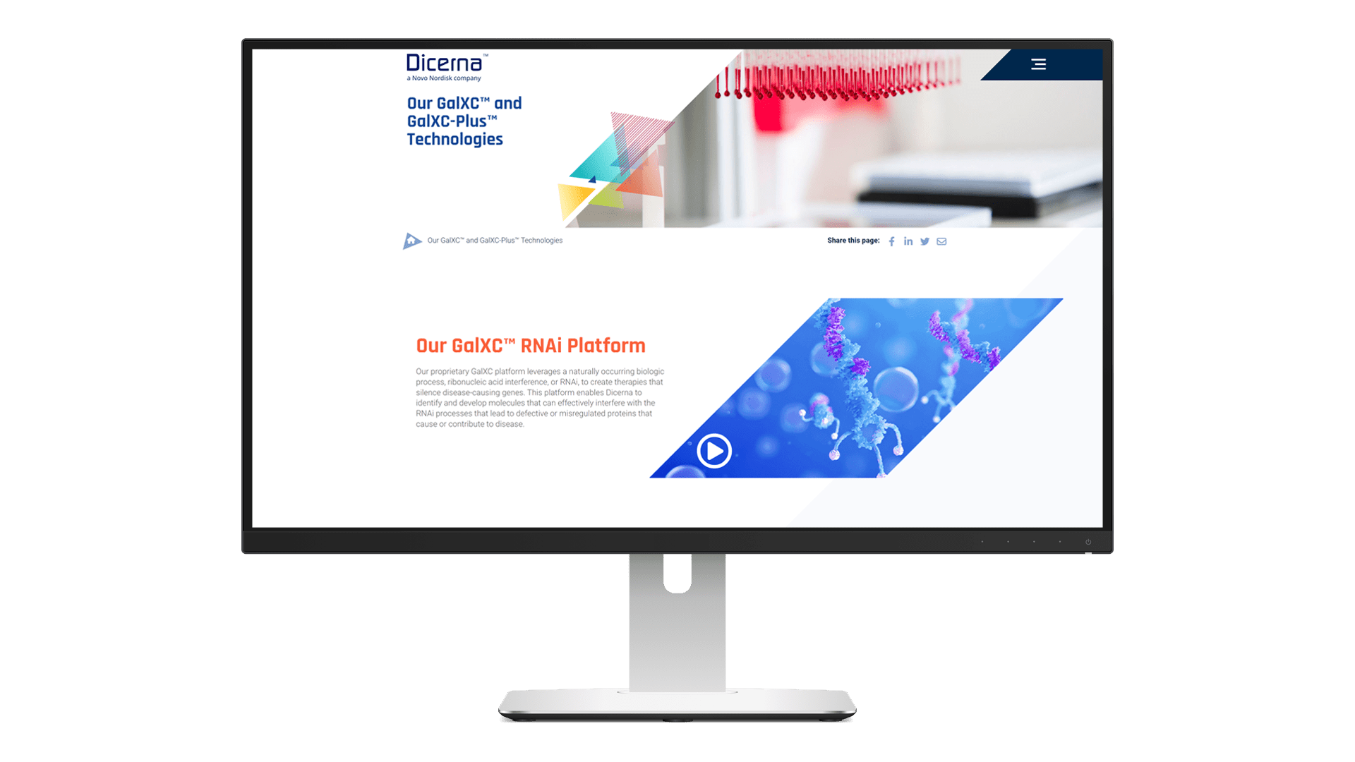 rnai technology scientific animation