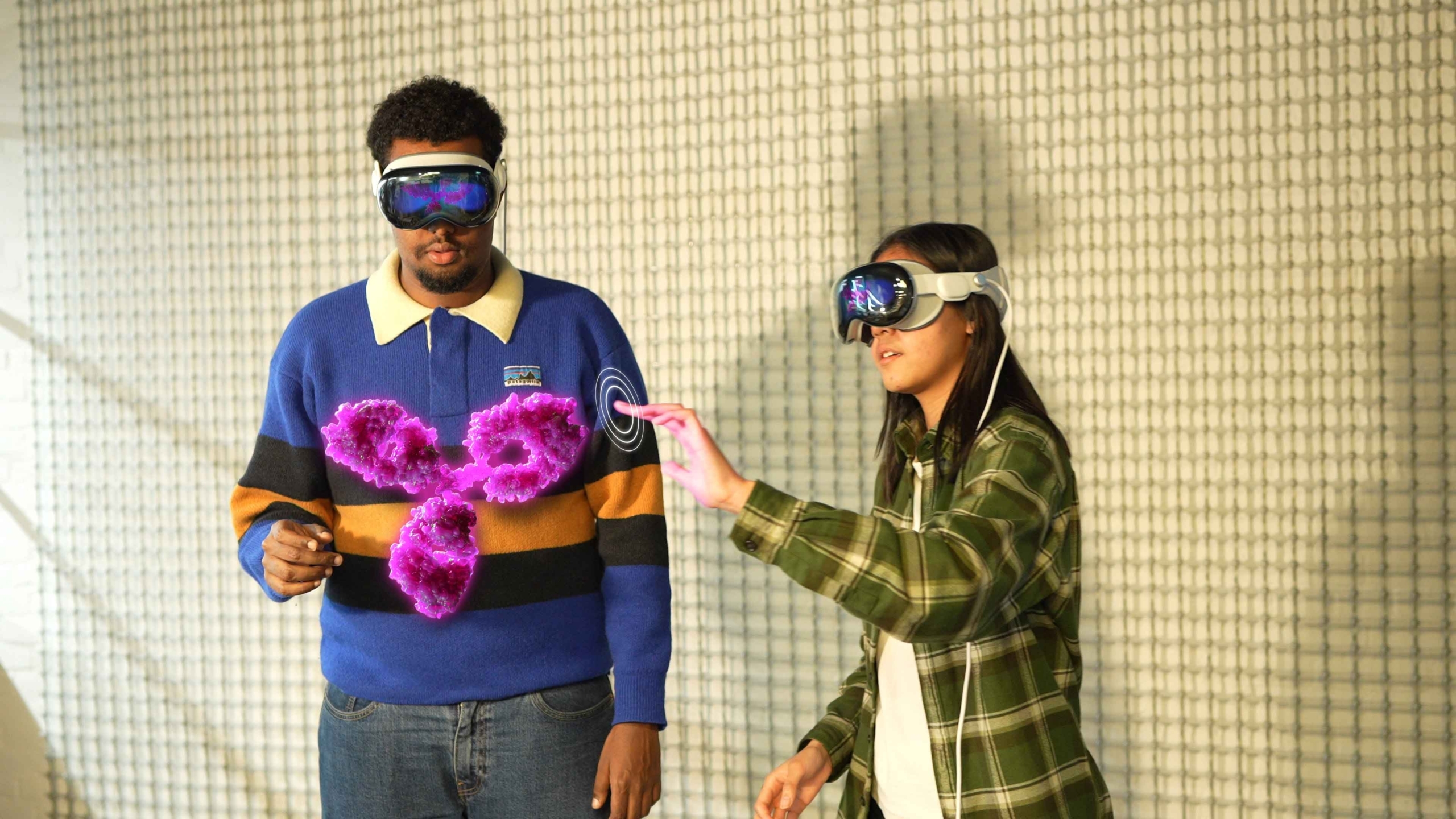 Science mixed Reality Apple vision pro