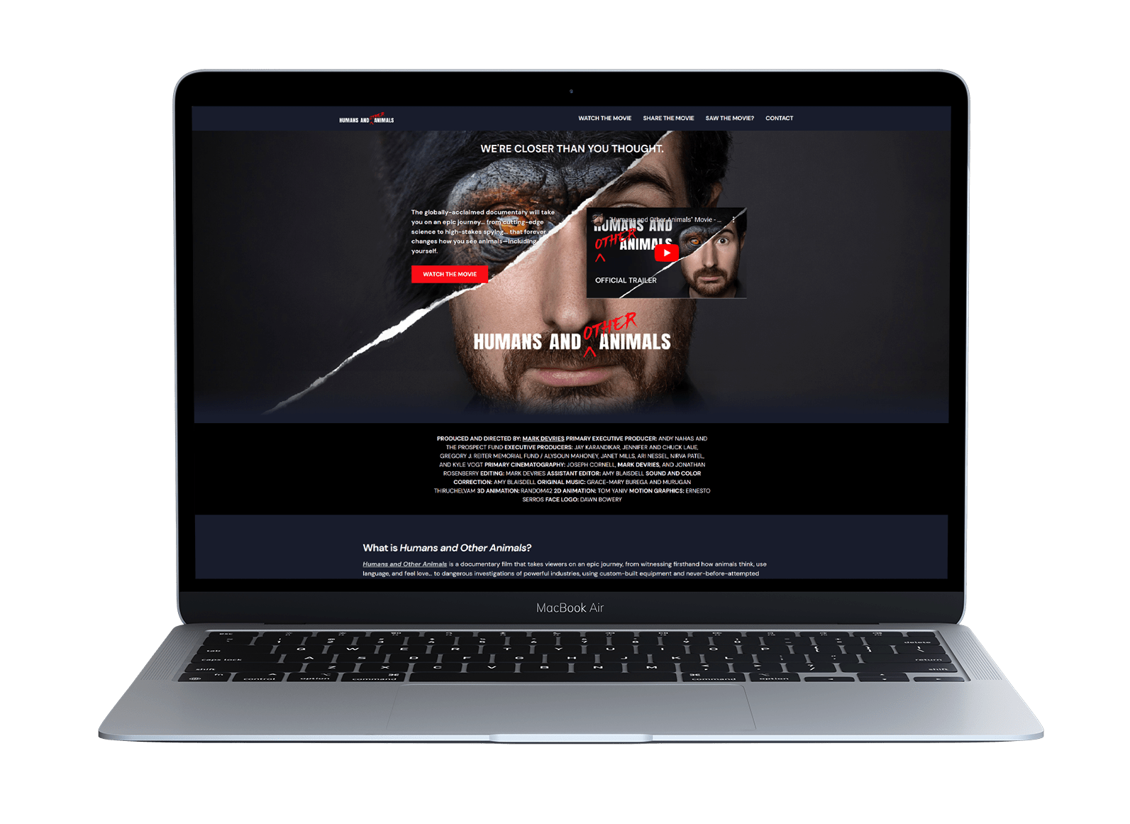 humans and animals movie