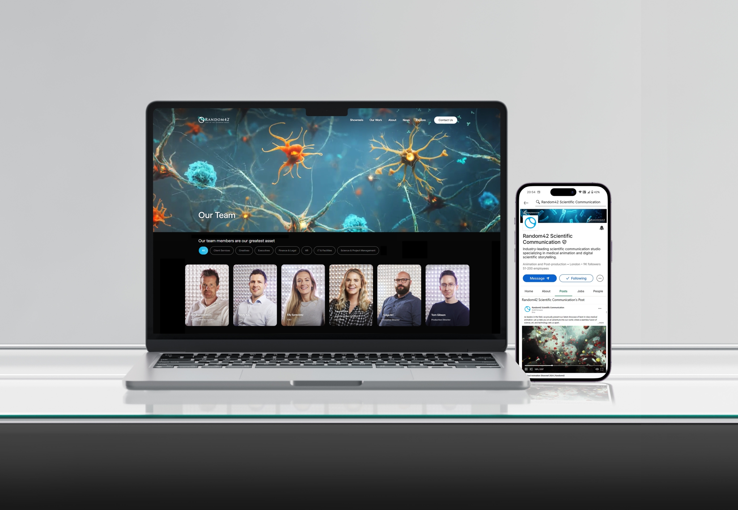 R42 websites and social media