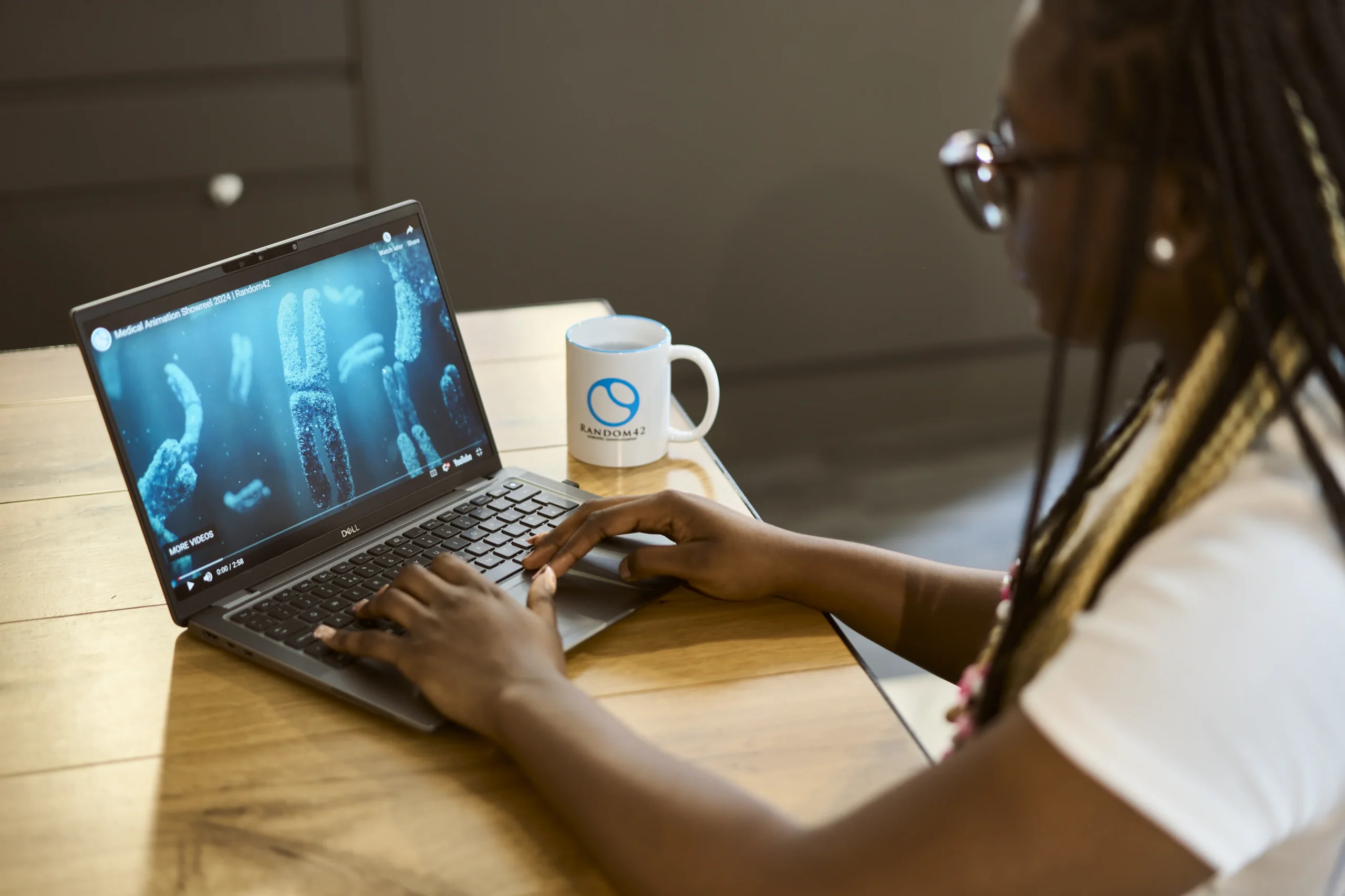 biotech social media content medical animation