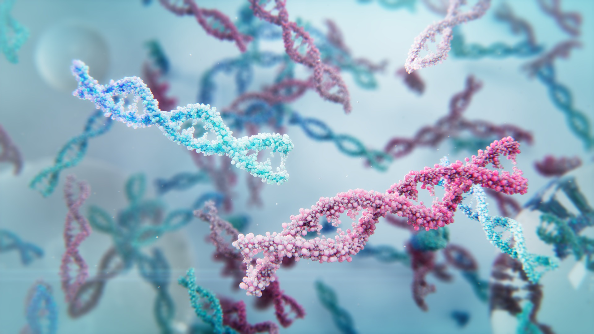 scientific animation of dna for corporate communications