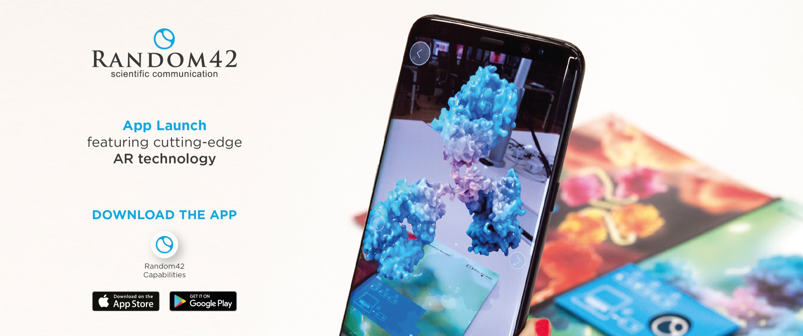 Random42 mobile app launch