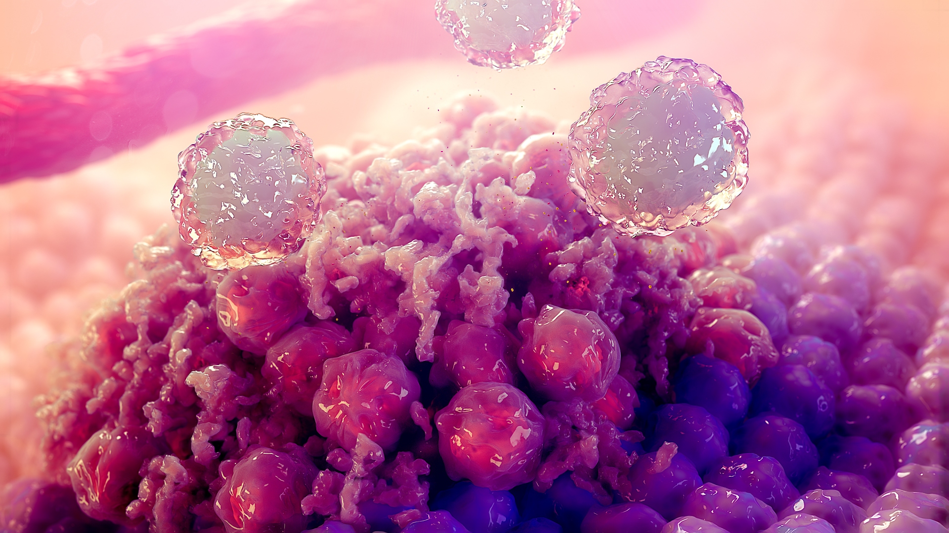 3D model of killer cancer designed by Random42