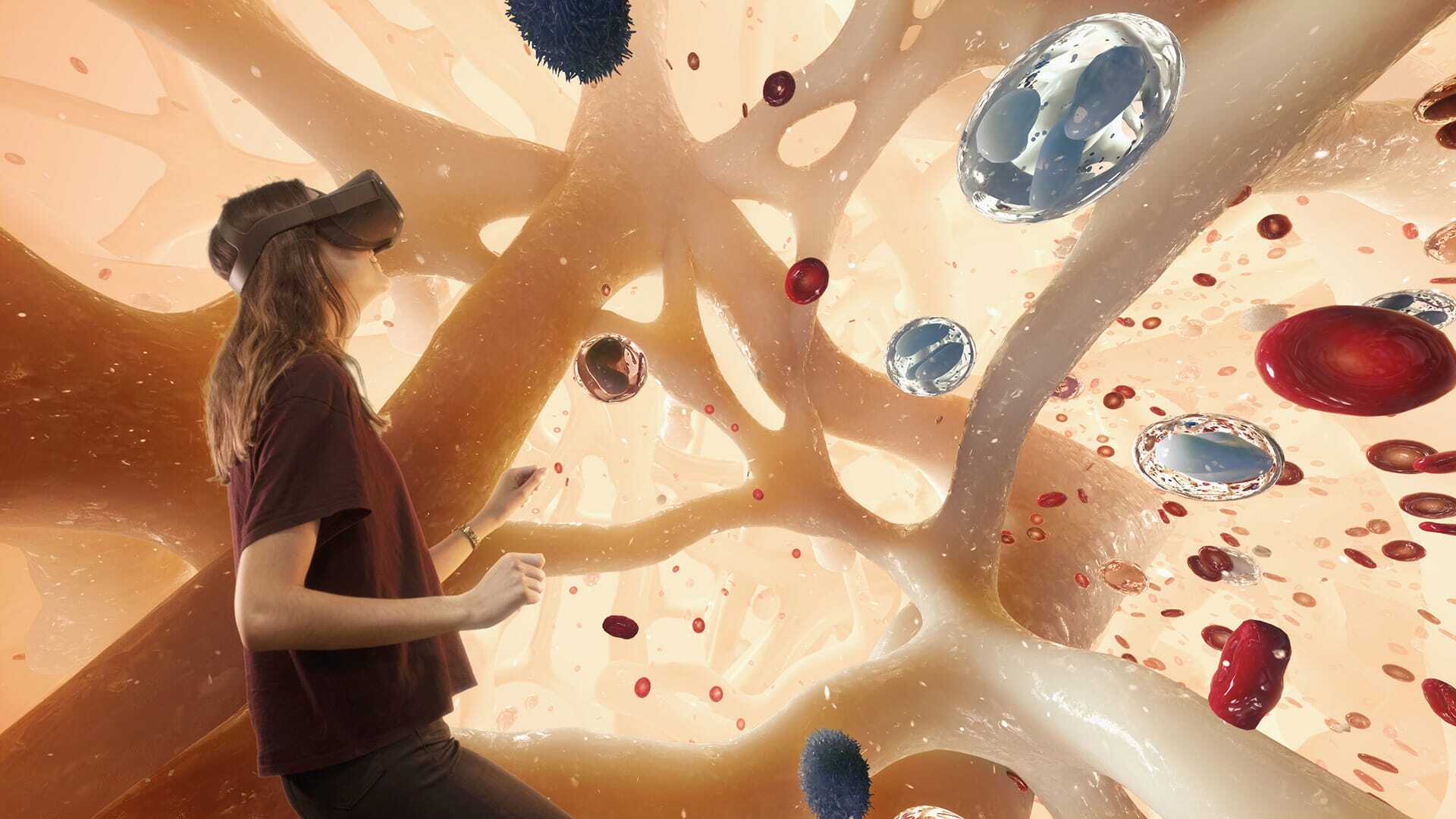 Virtual reality 3D model designed by Random42