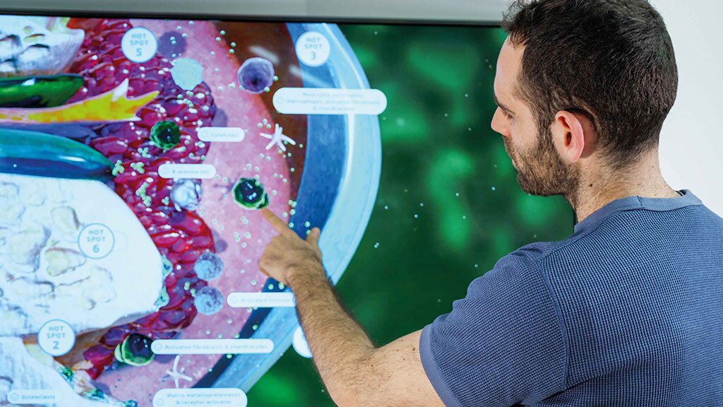 Interactive website designed by Random42