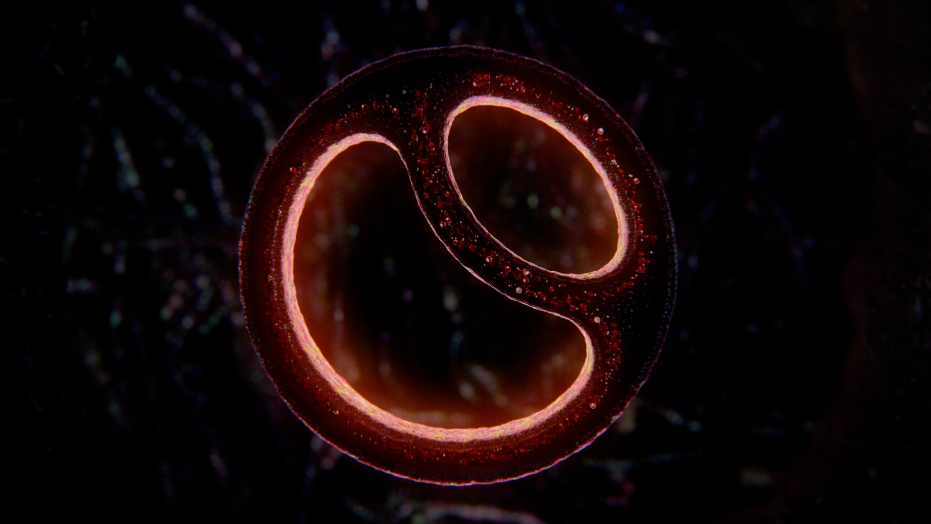 3D model of Random42 Halloween logo