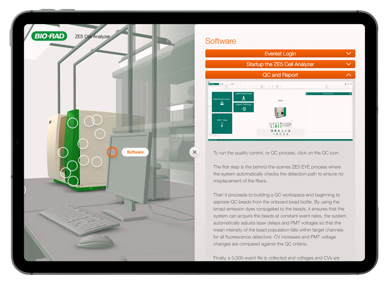 Medical Device Interactive Experience