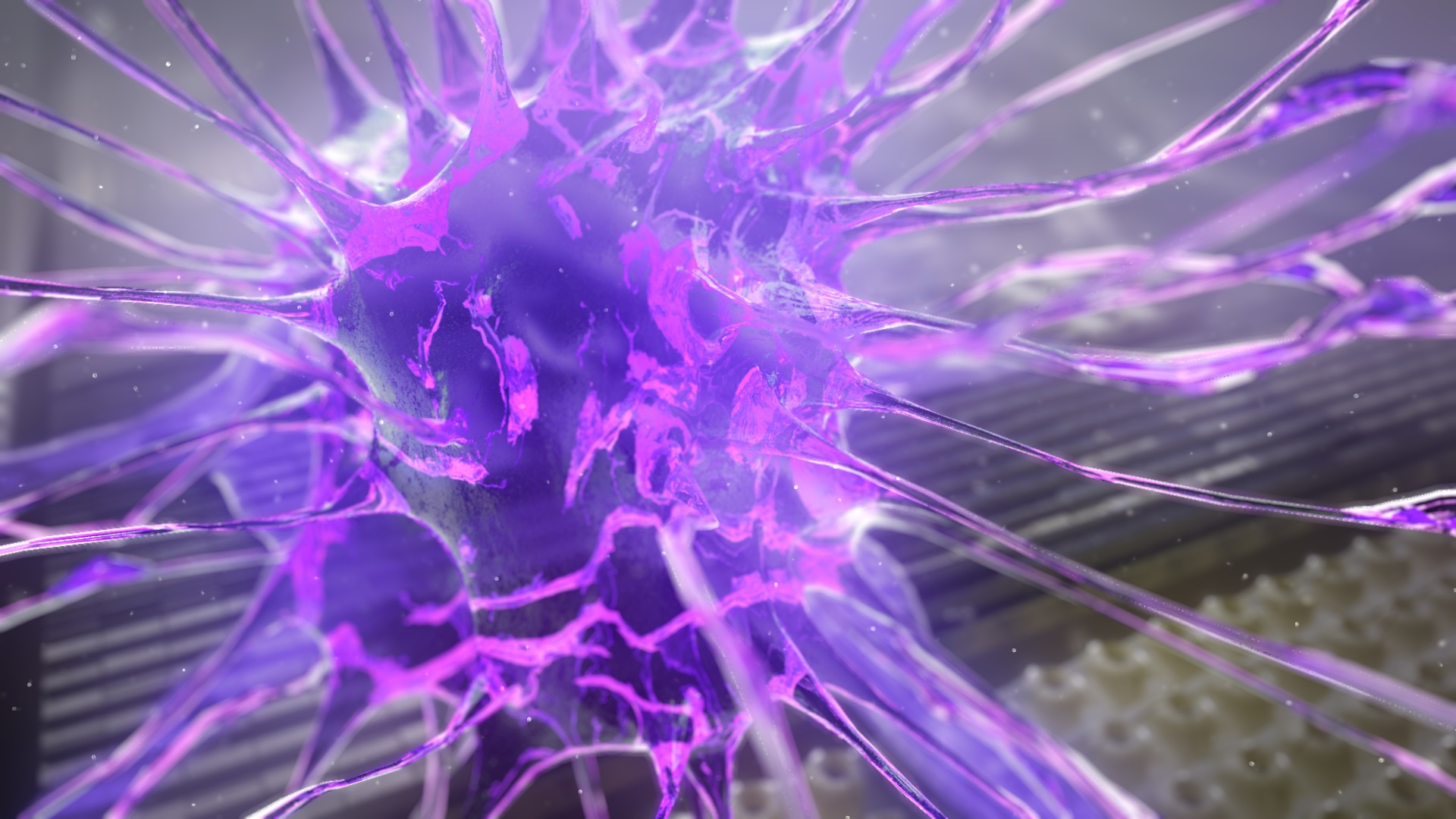 Organ on chip scientific animation