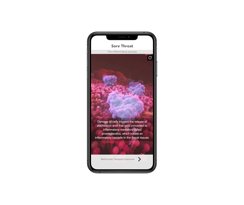 Strepsils Products in Augmented Reality