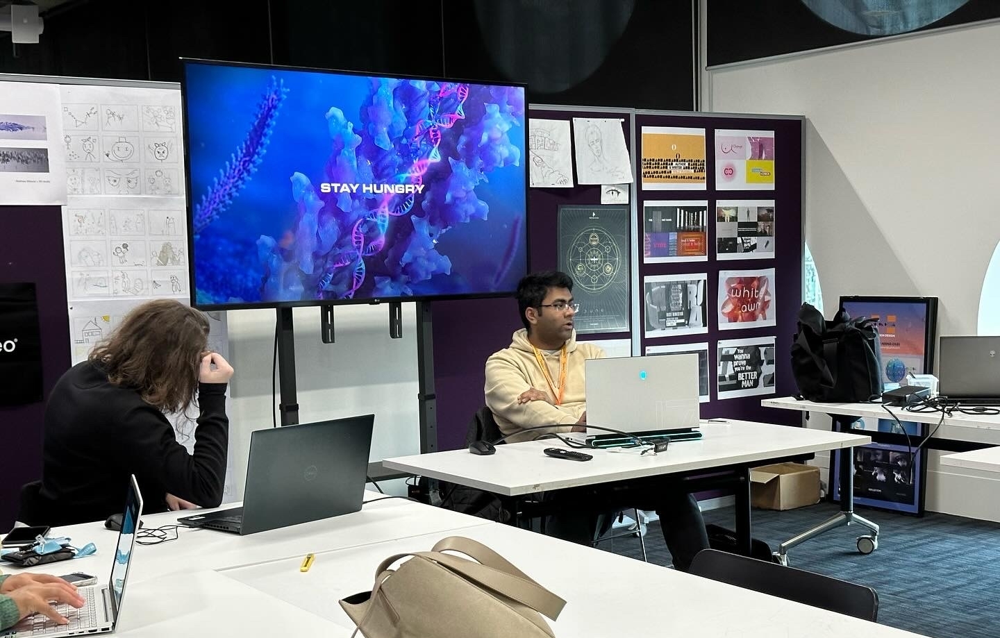 Random42 Motion Graphics Workshop Ravensbourne University