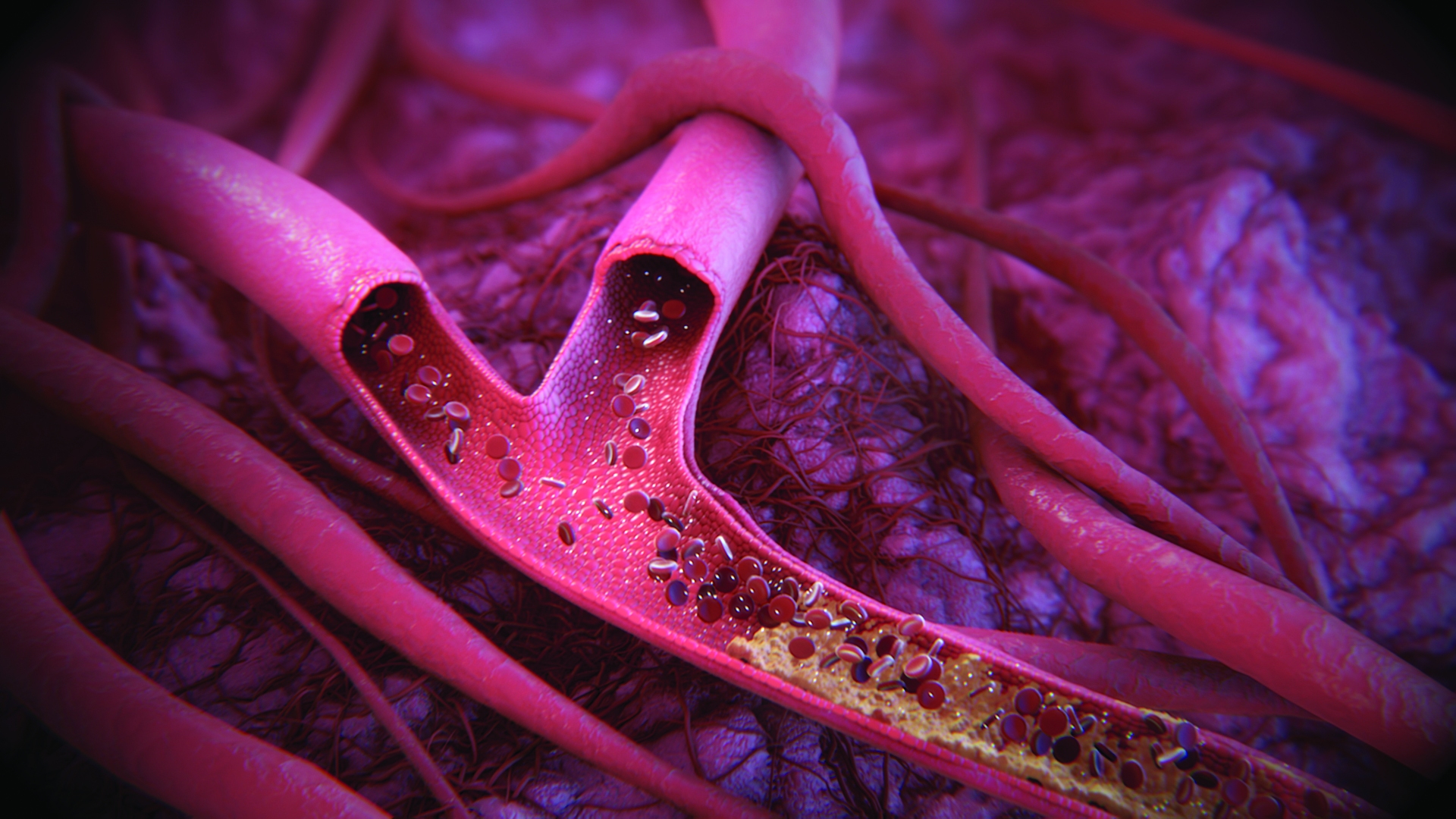 3D model of a blood vessel normal stent designed by Random42